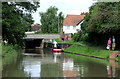 Stratford-upon-Avon Canal in Stratford, Warwickshire