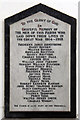 All Saints, Lawshall - War Memorial WWI