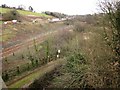 SX8866 : Track, railway and road, Kerswell Gardens by Derek Harper