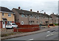 Houses at the southern end of Thornwell Road, Bulwark, Chepstow