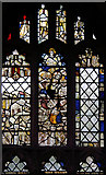 TL9361 : St Ethelbert, Hessett - Stained glass window by John Salmon