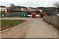 Storage area on the east side of Darwin Drive, Malpas, Newport