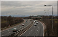 The M6 - looking northwards