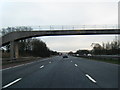 Footbridge over M6 east of Garstang