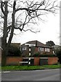 Road direction sign, Banstead