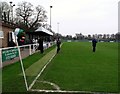 High Road, home of Chipstead Football Club