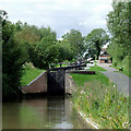 SP1756 : Wilmcote Locks, Warwickshire by Roger  Kidd