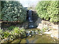 Waterfall at the London Wetland Centre