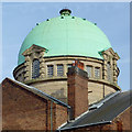 Darlington Street Methodist Church copper dome, Wolverhampton