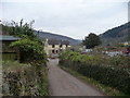 View to the Sloop Inn, Llandogo