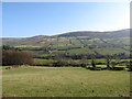 Farmland on the western slopes of the Moygannon Valley