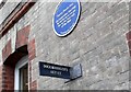 Blue plaque, Dock Offices, Surrey Quays Road SE16