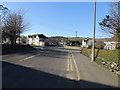 Approaching Leswalt Cross Roads