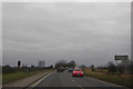 A59 approaching Red Lion Bridge