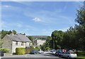 Cars, Cottages, Calver Mill and Froggatt Edge, Calver Bridge, Calver