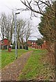 Footpath, Spennells, Kidderminster