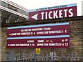 Ticket directions, Boleyn Ground, Green Street E13