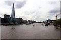 TQ3380 : The River Thames from Tower Bridge by Steve Daniels