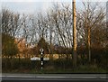 Road direction sign, Ashurst