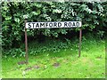 Stamford Road sign