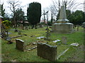 All Saints, Hordle: obelisk