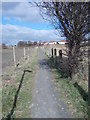 Footpath - from subway under M62 - off Station Lane