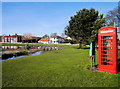TA0472 : The Telephone Box at Wold Newton by Andy Beecroft