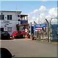 Flying Club entrance, Rhoose airport