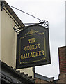 The George Gallagher (formerly the Plough Inn) (2) - sign, 7 Church Street, Brierley Hill