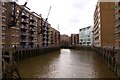 TQ3379 : St Saviour's Dock in Bermondsey by Steve Daniels