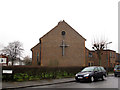 TQ2968 : Church of the Ascension, Pollards Hill: east end by Stephen Craven