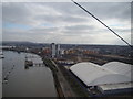 View of the Millennium Village from the Emirates Air Line