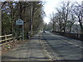 Entering Thelwall on Stockport Road