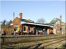 SK5416 : Station buildings at Quorn and Woodhouse by Tim Glover
