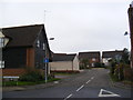 TM3973 : Church Farm Road, Bramfield by Geographer