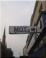 MOT sign, Torquay