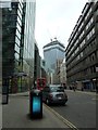 Looking south-west along Fenchurch Street towards The Walkie-Talkie