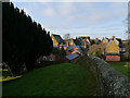 Looking towards West Street from the Churchyard