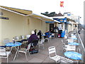 SX9473 : East Cliff cafe, Teignmouth by David Hawgood