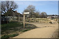 Asker Meadows footbridge and path improvements