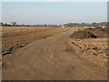 Farm track, just south of Foxhall Heath