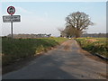 Country road just north west of Bucklesham