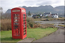 NG8033 : Telephone box in Plockton by Stephen McKay