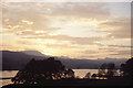 SD3696 : Esthwaite Water and view northwards, sunset by Christopher Hilton