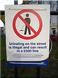 TQ2978 : Warning, St George's Square SW1 by Robin Sones