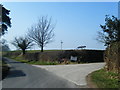 Sugar Lane at entrance to Manley Old Hall