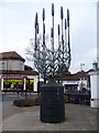 Sculpture to the lavender industry, Wallington