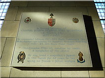 SU7025 : St Peter, Froxfield Green: memorial (F) by Basher Eyre