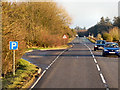 Eastbound A75, Layby at Kelhead Moss Plantation