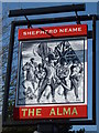 The Alma pub sign, Painters Forstal